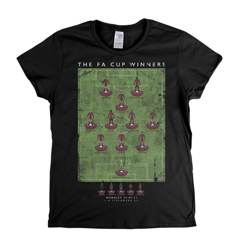 Leicester FA Cup Winners 2021 Womens T-Shirt