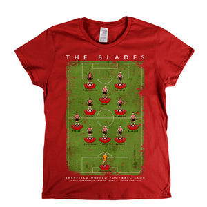 Sheffield United Championship Runners Up 2019 Poster Womens T-Shirt