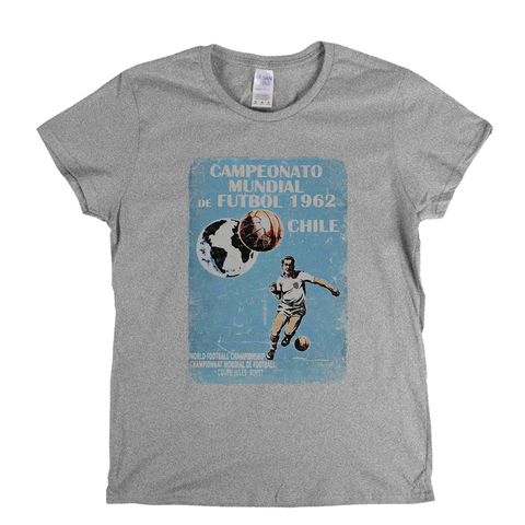 Chile World Cup 1962 Poster Womens T-Shirt