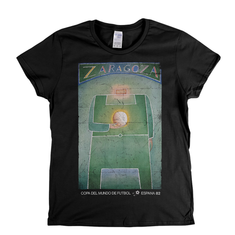 Spain 1982 World Cup  Zaragoza Poster Womens T-Shirt