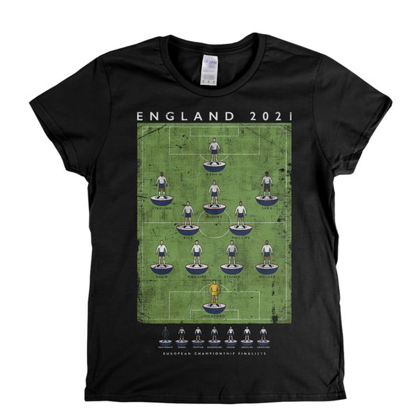 England 2021 Finalists Womens T-Shirt