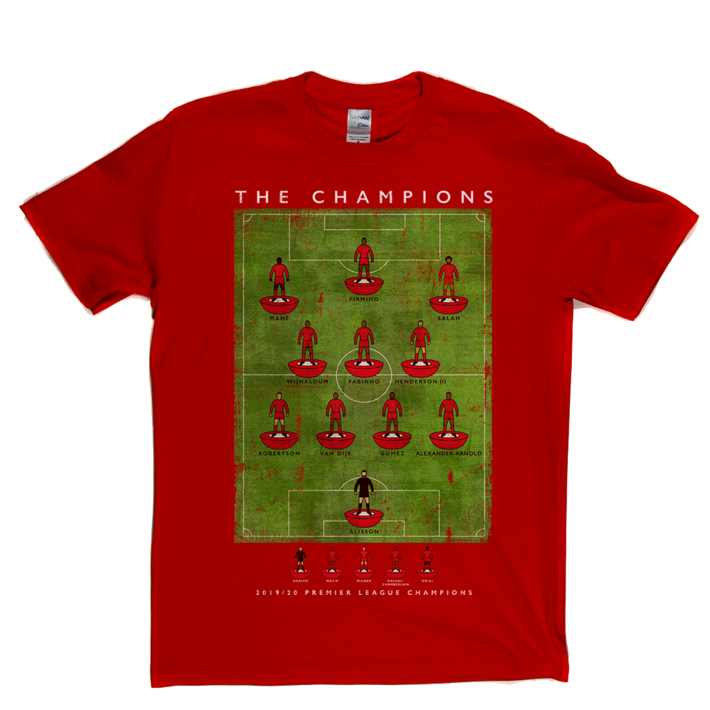 Liverpool 2019 20 Premier League Champions T Shirt