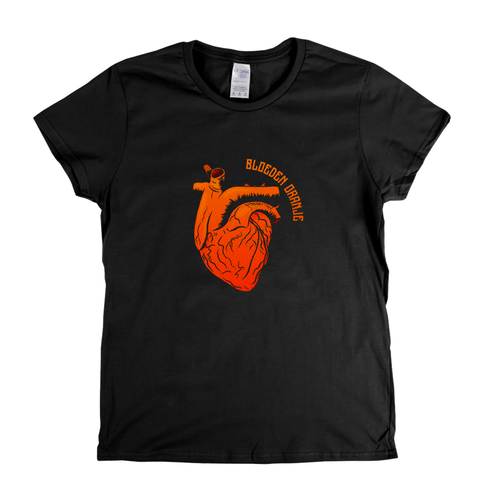 Bloeden Orange Womens T-Shirt