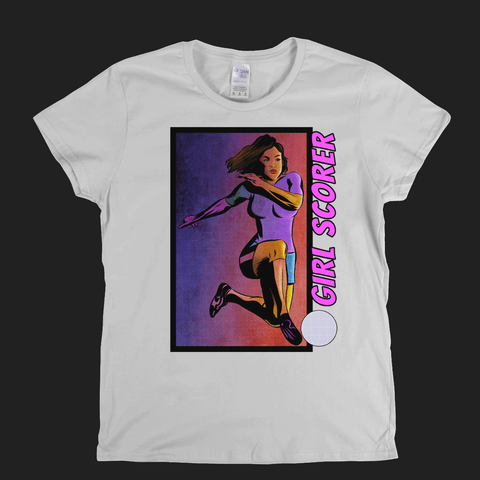 Girl Scorer Womens T-Shirt