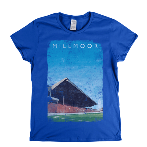 Millmoor Poster Womens T-Shirt